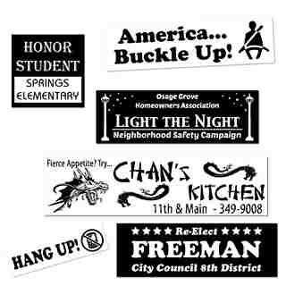 Bumper Stickers