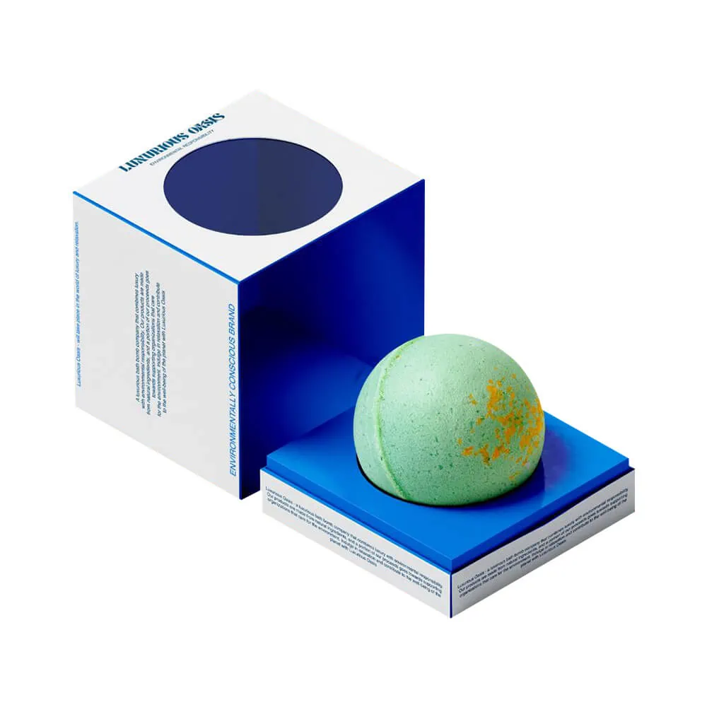 Custom Bath Bomb Boxes